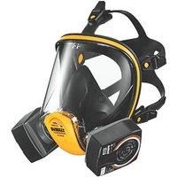 DEWALT Reusable Full Face Mask Respirator P3 and A2P3 Size Medium And Large