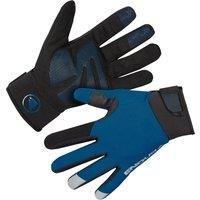 Endura Strike Waterproof Gloves, Blueberry