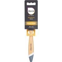 Harris Ultimate Woodwork Gloss No Loss Paint Brush, 1", Wood, Grey, Paintbrush