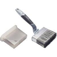 Harris 103081000 120mm Ultimate Masonry Swan Neck Paint Brush, Grey, Swanneck