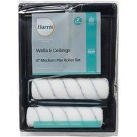 Harris 102012006 Seriously Good Walls & Ceilings Twin Sleeve Roller Set 9in, ...