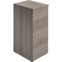 Office Hippo Heavy Duty Filing Cabinet, Robust File Cabinet, Office Cabinet with Anti-Tilt Mechanism, Lockable Filing Cabinet, Office Storage for A4 or Foolscap Filing - Grey Oak, 3 Drawer