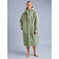 Red Adults Evo Pro Long Sleeve Waterproof Hooded Dry Changing Robe