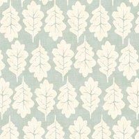iLiv Oak Leaf Fabric Duckegg