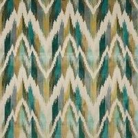 iLiv Omega Flame Retardant Velvet Upholstery Fabric Aquarelle
