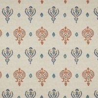 iLiv Saffra Digitally Printed BCI Fabric Henna