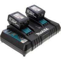 Makita DC18RD 18v Twin Charger and 2 Li-ion Batteries 3ah