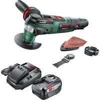 Bosch ADVANCEDMULTI 18v Cordless Starlock Oscillating Multi Tool 1 x 6ah Liion Charger No Case