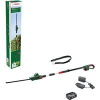 Bosch UNIVERSALHEDGEPOLE 18v Cordless Telescopic Pole Hedge Trimmer 430mm 2 x 2.5ah Li-ion Charger