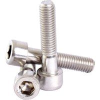 Sirius Cap Head Socket Screws A2 304 Stainless Steel M4 8mm Pack of 1