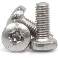 Sirius Pan Head Machine Screw Pozi A2 304 Stainless Steel M4 25mm Pack of 1