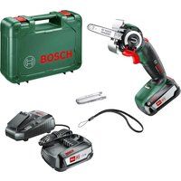 Bosch ADVANCEDCUT 18 LI 18v Cordless Nanoblade Multi Saw 2 x 2.5ah Liion Charger Case