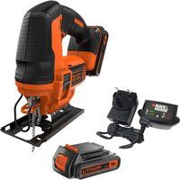 Black and Decker BDCJS18 18v Cordless Jigsaw 2 x 1.5ah Li-ion Charger No Case