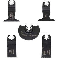 Sirius 5 Piece Multitool Oscillating Blades Set