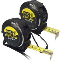 Sirius 2 Piece Pro 2 Tape Measure Set
