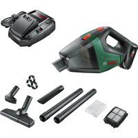 Bosch UNIVERSALVAC 18v Cordless Hand Vacuum Cleaner 1 x 2.5ah Liion Charger No Case