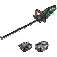 Bosch UNIVERSALHEDGECUT 18V-55 18v Cordless Hedge Trimmer 550mm 1 x 6ah Li-ion Charger