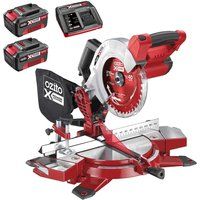 Ozito PXCMSS 18v Cordless Compound Mitre Saw 210mm 2 x 4ah Li-ion Charger No Case