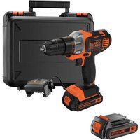 Black and Decker MT218K MULTiEVO 18v Cordless Multi Tool 2 x 2ah Liion Charger Case