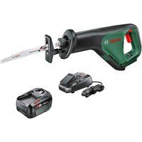 Bosch ADVANCEDRECIP 18v Cordless Recipro Saw 1 x 4ah Li-ion Charger No Case