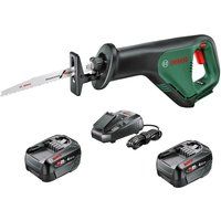 Bosch ADVANCEDRECIP 18v Cordless Recipro Saw 2 x 4ah Li-ion Charger No Case