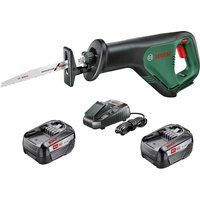 Bosch ADVANCEDRECIP 18v Cordless Recipro Saw 2 x 6ah Li-ion Charger No Case