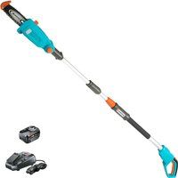 Gardena TCS 20/18 P4A 18v Cordless Telescopic Tree Pruner 200mm 1 x 4ah Li-ion Charger