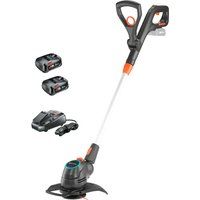 Gardena COMFORTCUT 23 P4A 18v Cordless Grass Trimmer and Edger 230mm 2 x 2.5ah Li-ion Charger