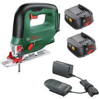 Bosch UNIVERSALSAW 18V-100 18v Cordless Jigsaw 2 x 1.5ah Li-ion Charger No Case