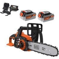 Black and Decker GKC1825L 18v Cordless Chainsaw 250mm 2 x 4ah Li-ion Charger