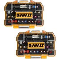 DeWalt 32 Piece Screwdriver Bit Set Twin Pack