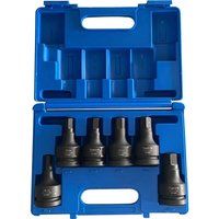 Sirius 6 Piece 1" Drive Impact Hex Socket Set Metric 1"