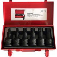 Sirius 6 Piece 3/4" Drive Impact Hex Socket Set Metric 3/4"