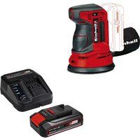 Einhell TE-RS 18 Li 18v Cordless Rotating Disc Sander 125mm 1 x 2.5ah Li-ion Charger No Case