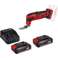 Einhell TC-MG 18 Li 18v Oscillating Multi Tool 2 x 2.5ah Li-ion Charger No Case