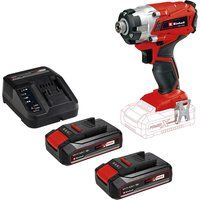 Einhell TE-CI 18/1 Li 18v Cordless Impact Driver 2 x 2.5ah Li-ion Charger No Case