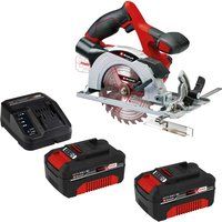 Einhell TE-CS 18/150 Li 18v Cordless Circular Saw 150mm 2 x 4ah Li-ion Charger No Case