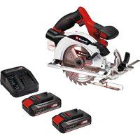 Einhell TE-CS 18/165-1 Li 18v Cordless Circular Saw 165mm 2 x 2.5ah Li-ion Charger No Case