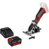 Einhell TE-CS 18/89 Li 18v Mini Cordless Circular Saw 89mm 1 x 4ah Li-ion Charger No Case