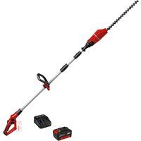 Einhell GE-HH 18/45 Li T 18v Cordless High Reach Hedge Trimmer 450mm 1 x 4ah Li-ion Charger