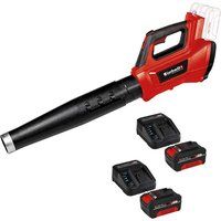 Einhell GE-LB 36/210 Li E 36v Cordless Brushless Garden Leaf Blower 2 x 4ah Li-ion Charger