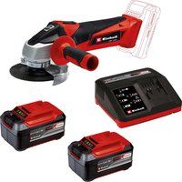 Einhell TC-AG 18/115 Li 18v Cordless Angle Grinder 115mm 2 x 5.2ah Li-ion Charger No Case