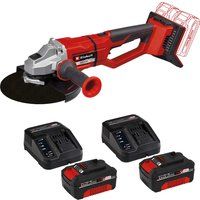 Einhell AXXIO 36/230 Q 36v Cordless Brushless Angle Grinder 230mm 2 x 4ah Li-ion Charger No Case