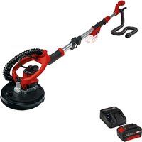 Einhell TE-DW 18/225 Li 18v Cordless 225mm Drywall Sander 1 x 4ah Li-ion Charger No Case