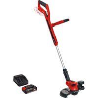 Einhell GE-CT 18/30 Li 18v Cordless Telescopic Grass Trimmer and Edger 300mm 1 x 2.5ah Li-ion Charger