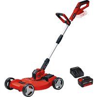 Einhell GE-CT 18/28 Li TC 18v Cordless Grass Trimmer and Edger 280mm 1 x 4ah Li-ion Charger