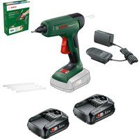 Bosch ADVANCEDGLUE 18v Cordless Hot Glue Gun 2 x 1.5ah Li-ion Charger No Case