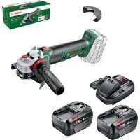 Bosch ADVANCEDGRIND 18V-80 P4A 18v Cordless Angle Grinder 125mm 2 x 6ah Li-ion Charger No Case