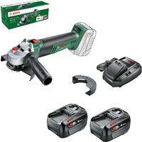 Bosch UNIVERSALGRIND 18V-75 18v Cordless Angle Grinder 125mm 2 x 4ah Li-ion Charger No Case