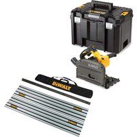 DeWalt DCS520 54v XR Cordless FlexVolt Plunge Saw and Guide Rails Kit No Batteries No Charger Case